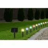 Luminaires Globo Lighting Borne lumineuse Globo SOLAR LED Noir, Transparent, 20 lumières, Changeur de couleurs