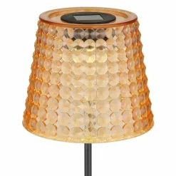 Luminaires Globo Lighting Borne lumineuse Globo SOLAR LED Ambre, Noir, 1 lumière