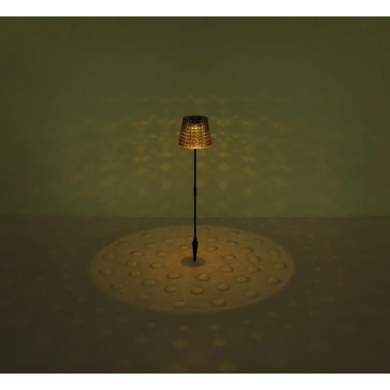 Suspension Verre Fumé-Luminaires Globo Lighting Borne lumineuse Globo SOLAR LED Fumée, Noir, 1 lumière