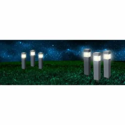 Luminaires Globo Lighting Borne lumineuse Globo Tless LED Gris, 1 lumière