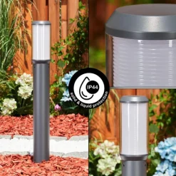 hofstein Borne lumineuse Gondoyer Anthracite, 1 lumière