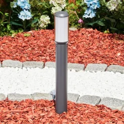 hofstein Borne lumineuse Gondoyer Anthracite, 1 lumière