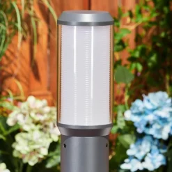 hofstein Borne lumineuse Gondoyer Anthracite, 1 lumière