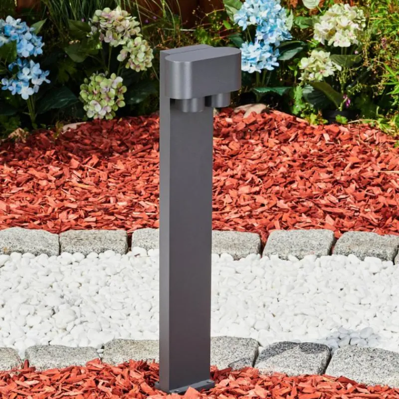 hofstein Borne lumineuse Guampacha Anthracite, 2 lumières