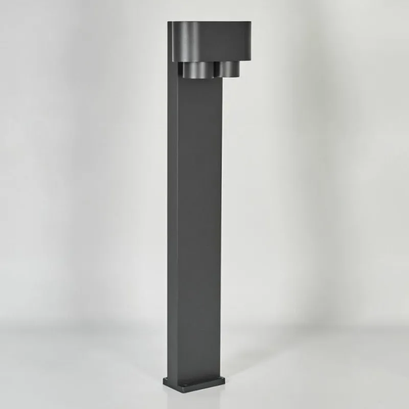 hofstein Borne lumineuse Guampacha Anthracite, 2 lumières