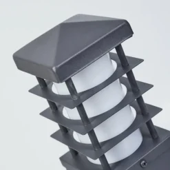 hofstein Borne lumineuse Habolale Gris, 1 lumière