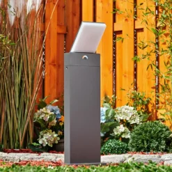 hofstein Borne lumineuse Heraklion LED Anthracite, 1 lumière