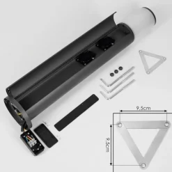 hofstein Borne lumineuse Home LED Anthracite, 1 lumière