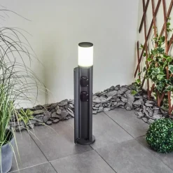 hofstein Borne lumineuse Home LED Anthracite, 1 lumière