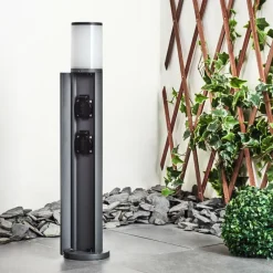 hofstein Borne lumineuse Home LED Anthracite, 1 lumière