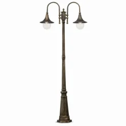 Lampes Dorées-Luminaires Ideallux Borne lumineuse Ideal Lux CIMA Or, Noir, 2 lumières