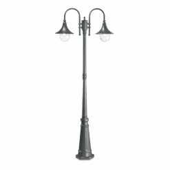Luminaires Ideallux Borne lumineuse Ideallux CIMA Gris, 2 lumières