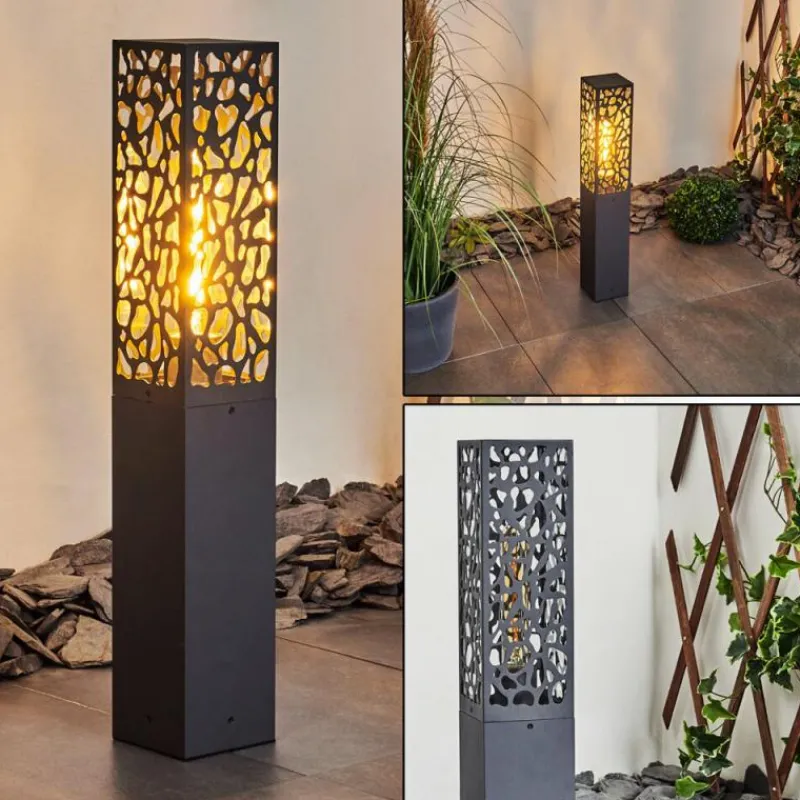 hofstein Borne lumineuse Innvoll Anthracite, 1 lumière