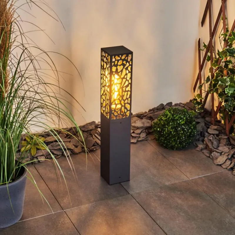 hofstein Borne lumineuse Innvoll Anthracite, 1 lumière