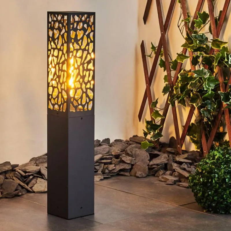 hofstein Borne lumineuse Innvoll Anthracite, 1 lumière