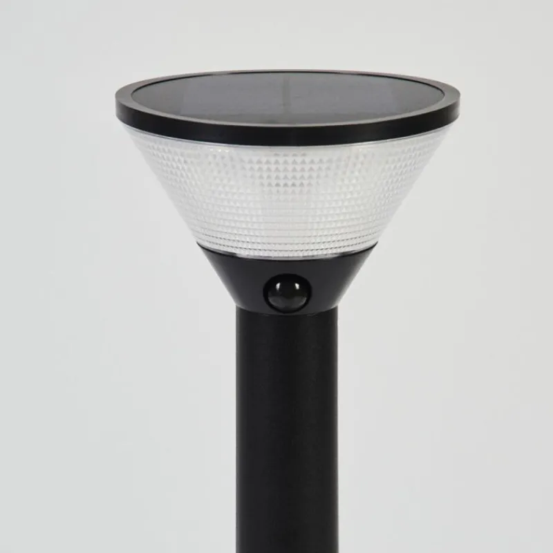 hofstein Borne lumineuse Joennierni LED Noir, 1 lumière, Détecteur de mouvement, Changeur de couleurs