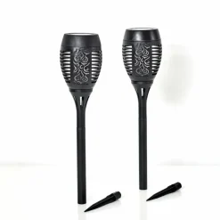 Luminaires Rustiques-hofstein Borne lumineuse Joinville LED Noir, 1 lumière