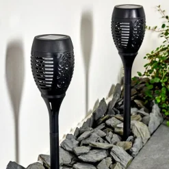 Luminaires Rustiques-hofstein Borne lumineuse Joinville LED Noir, 1 lumière