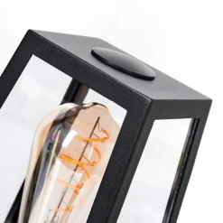 hofstein Borne lumineuse Juanico Noir, 1 lumière