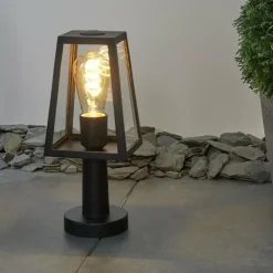 hofstein Borne lumineuse Juanico Noir, 1 lumière