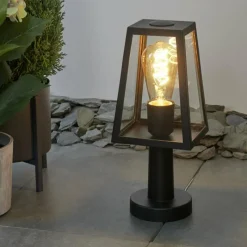 hofstein Borne lumineuse Juanico Noir, 1 lumière