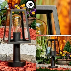 hofstein Borne lumineuse Juanico Noir, 1 lumière