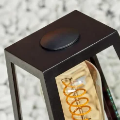 hofstein Borne lumineuse Juanico Noir, 1 lumière