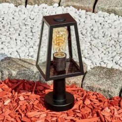 hofstein Borne lumineuse Juanico Noir, 1 lumière