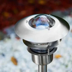 hofstein Borne lumineuse Juva Acier inoxydable, 1 lumière