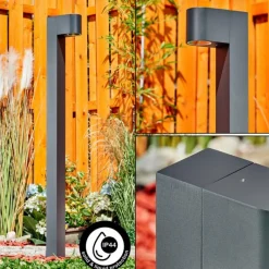 hofstein Borne lumineuse Kingstown Anthracite, 1 lumière