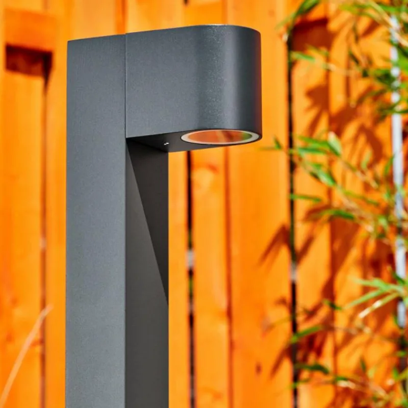 hofstein Borne lumineuse Kingstown Anthracite, 1 lumière
