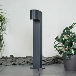 hofstein Borne lumineuse Kingstown Anthracite, 1 lumière