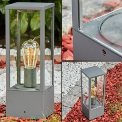 hofstein Borne lumineuse Kiwalik Anthracite, 1 lumière