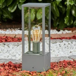 hofstein Borne lumineuse Kiwalik Anthracite, 1 lumière