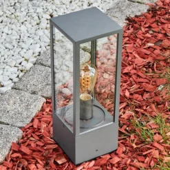 hofstein Borne lumineuse Kiwalik Anthracite, 1 lumière