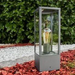 hofstein Borne lumineuse Kiwalik Anthracite, 1 lumière