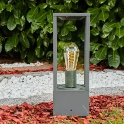 Lampes Vintages & Rétros-hofstein Borne lumineuse Kiwalik Zingué, 1 lumière