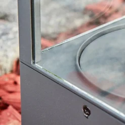 Lampes Vintages & Rétros-hofstein Borne lumineuse Kiwalik Zingué, 1 lumière