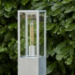 Lampes Vintages & Rétros-hofstein Borne lumineuse Kiwalik Zingué, 1 lumière