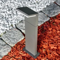 hofstein Borne lumineuse Korup LED Anthracite, 1 lumière