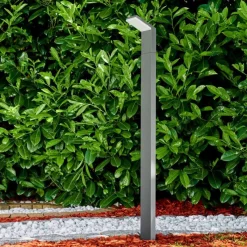 hofstein Borne lumineuse Korup LED Aluminium, 1 lumière