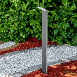 hofstein Borne lumineuse Korup LED Aluminium, 1 lumière