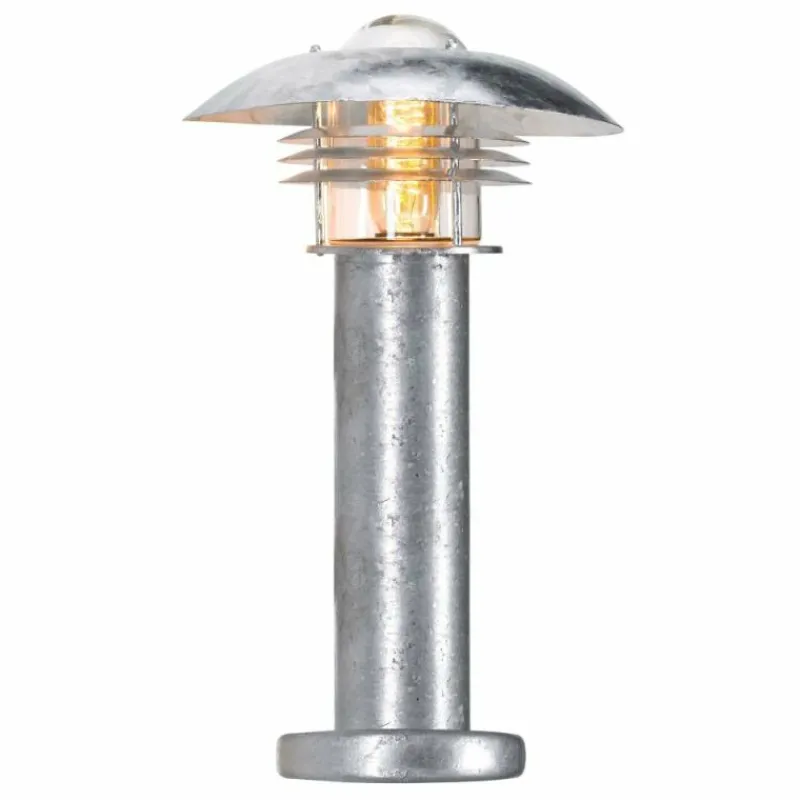 KS Verlichting Borne lumineuse Riga Acier inoxydable, 1 lumière