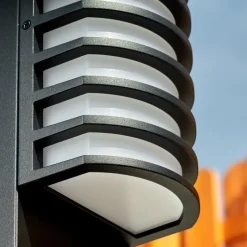 hofstein Borne lumineuse Kurola Noir, 1 lumière