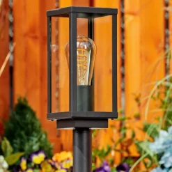 hofstein Borne lumineuse Lapa Noir, 1 lumière