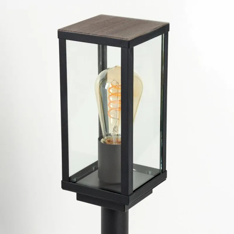 hofstein Borne lumineuse Lapa Noir, 1 lumière