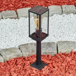 hofstein Borne lumineuse Lapa Noir, 1 lumière