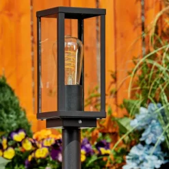 hofstein Borne lumineuse Lapa Noir, 1 lumière