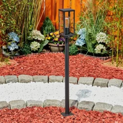 hofstein Borne lumineuse Lapa Noir, 1 lumière