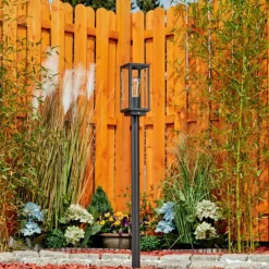 hofstein Borne lumineuse Lapa Noir, 1 lumière